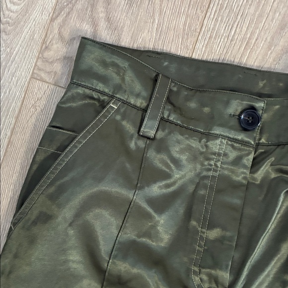 COS PINTUCKED SATIN UTILITY TROUSERS - Picture 4 of 6